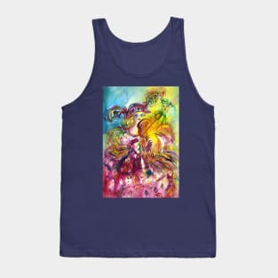 ARLECCHINA VIOLINIST / Venetian Carnival Night Tank Top